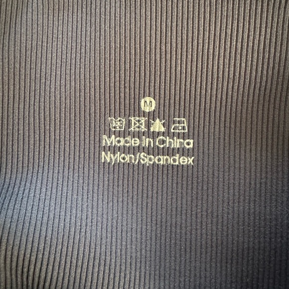 Naturyl By Niykee Size Medium Scrunch Butt Blue Leggings - Picture 3 of 3